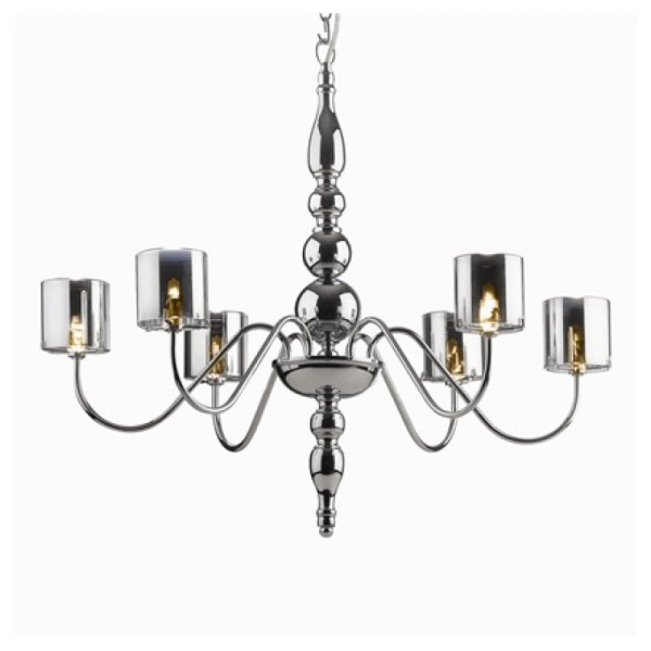 Люстра DUCA SP6 Ideal Lux Цвет: хром