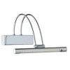 Светильник настенный светодиодный BOW AP D26 NICKEL Ideal Lux, LED бра