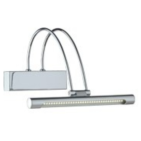Светильник настенный светодиодный BOW AP D26 NICKEL Ideal Lux, LED бра