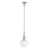 Подвесной светильник в стиле лофт MINIMAL SP1 BIANCO Ideal Lux в кухню, коридор в цвете белый