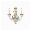 Бра настенное в спальню и гостиную FIRENZE AP2 BIANCO Ideal Lux в стиле классика