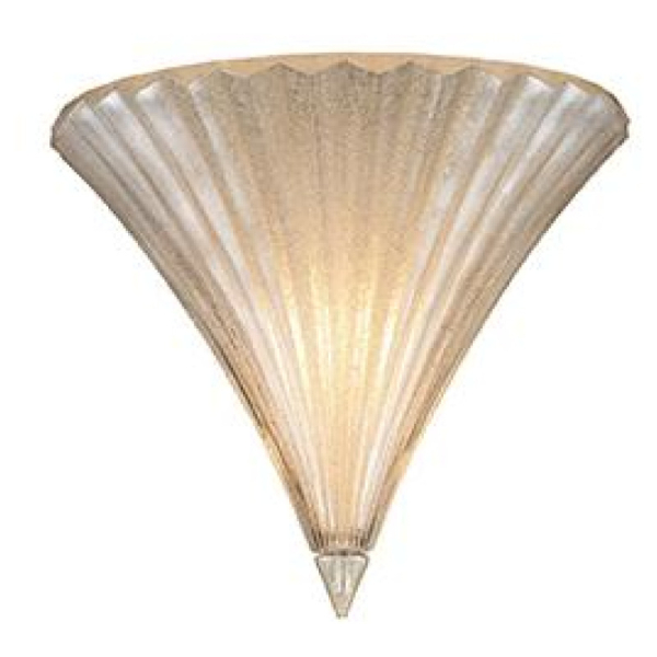 Бра настенное в спальню и гостиную SANTA AP1 SMALL ORO Ideal Lux в стиле арт-деко