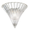 Бра настенное в спальню и гостиную SANTA AP1 SMALL TRASPARENTE Ideal Lux в стиле арт-деко
