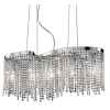 Люстра AURORA SP5 Ideal Lux Цвет: хром