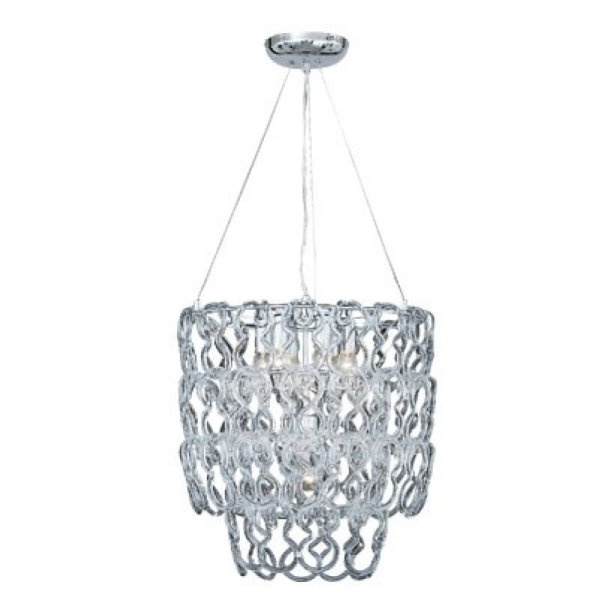Люстра ALBA SP7 ROUND Ideal Lux Цвет: хром