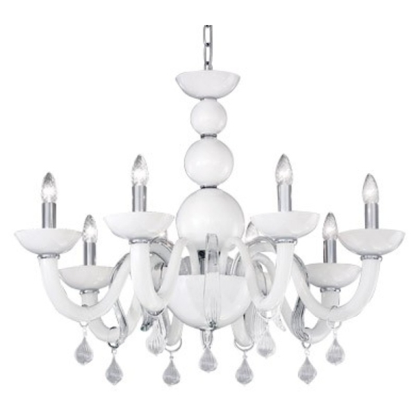 Люстра WINDSOR SP8 Ideal Lux Цвет: белый