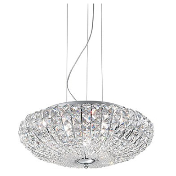 Люстра VIRGIN SP6 Ideal Lux Цвет: хром