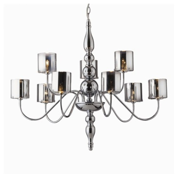 Люстра DUCA SP9 Ideal Lux Цвет: хром