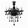 Подвесной светильник GIUDECCA SP6 NERO Ideal Lux в цвете черный
