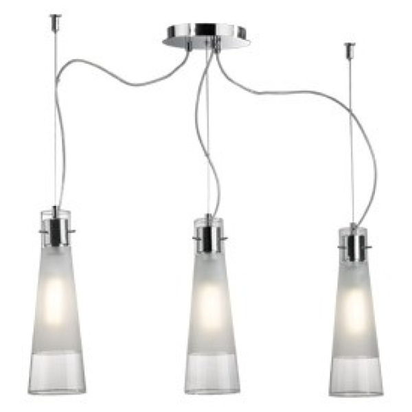 Подвесной светильник KUKY SP3 Ideal Lux в цвете прозрачный