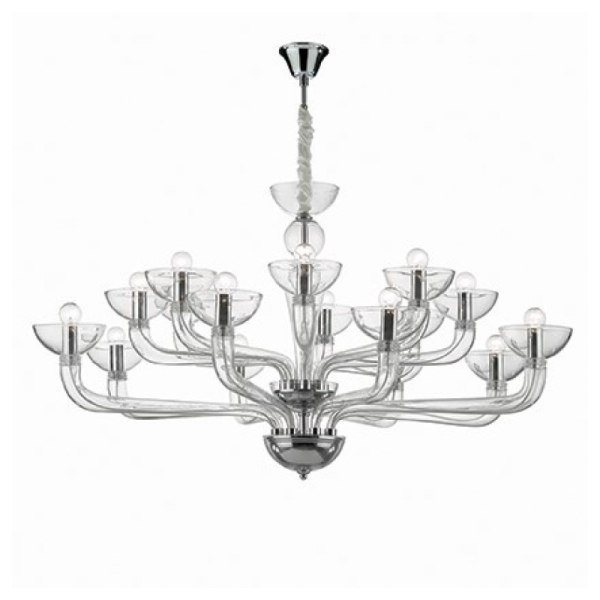 Люстра CASANOVA SP16 TRASPARENTE Ideal Lux Цвет: прозрачный