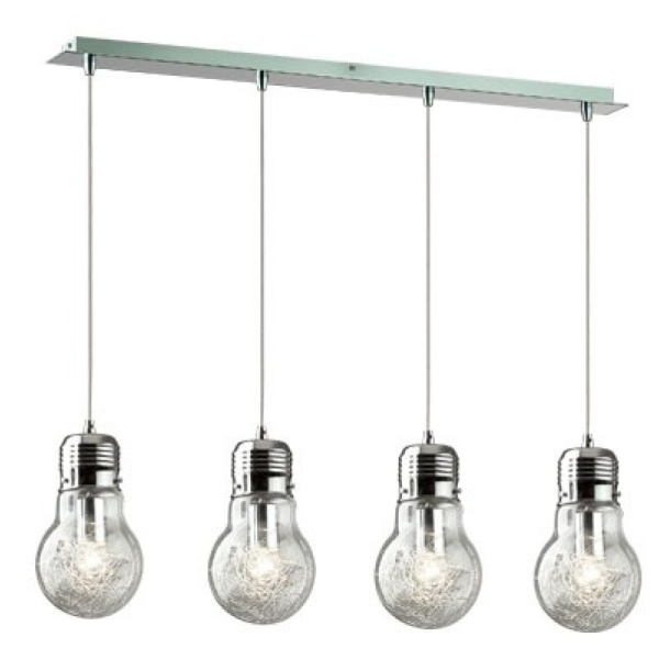 Люстра LUCE MAX SP4 Ideal Lux Цвет: алюминий