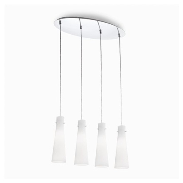Люстра KUKY SP4 BIANCO Ideal Lux Цвет: белый
