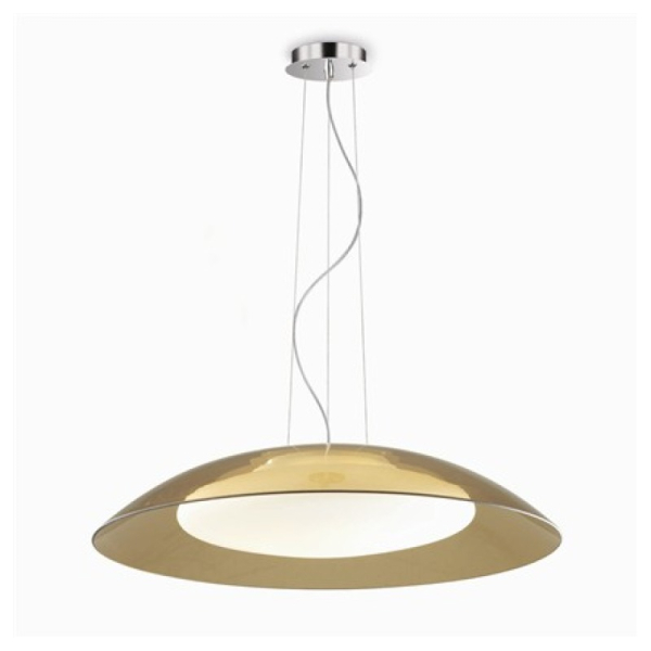 Люстра LENA SP3 D64 COFFEE Ideal Lux Цвет: коричневый