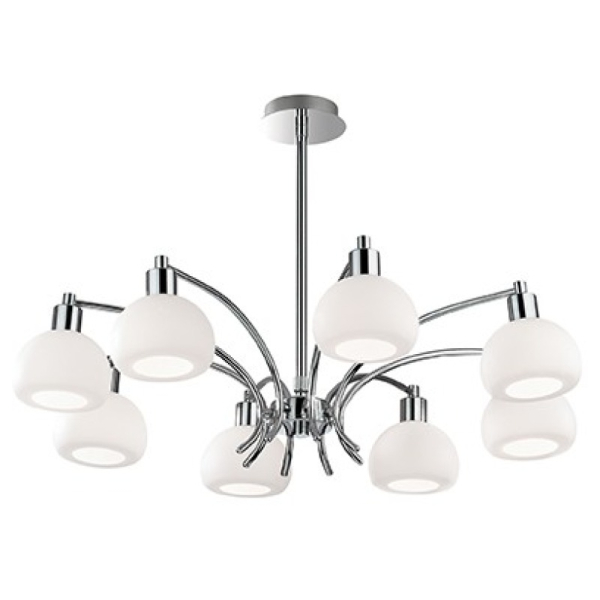 Люстра TOKYO SP8 Ideal Lux Цвет: хром