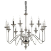 Люстра ARTU' SP12 Ideal Lux Цвет: хром