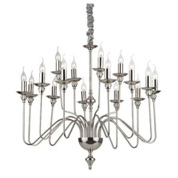 Люстра ARTU' SP16 Ideal Lux Цвет: хром