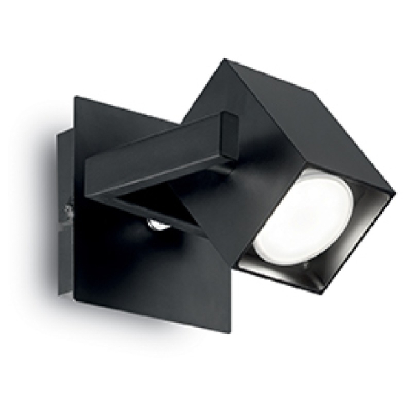 Бра настенное в спальню и гостиную MOUSE AP1 NERO Ideal Lux в стиле хай-тек
