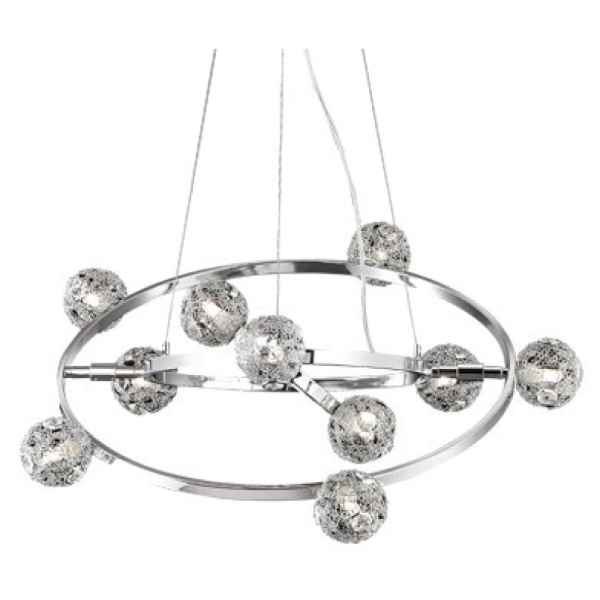 Люстра ORBITAL SP10 Ideal Lux Цвет: хром