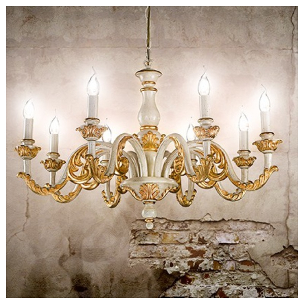 Люстра GIGLIO SP8 Ideal Lux Цвет: золото