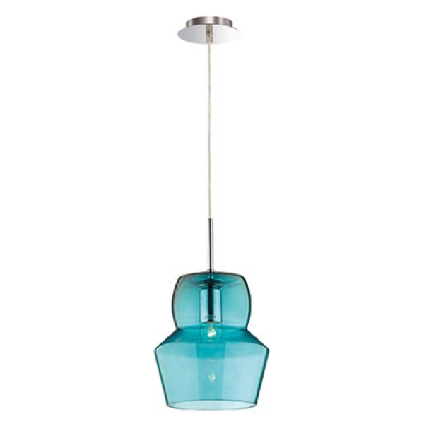 Люстра ZENO SP1 BIG AZZURRO Ideal Lux Цвет: синий