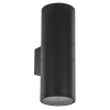 Бра настенное GUN AP2 BIG NERO Ideal Lux в стиле хай-тек