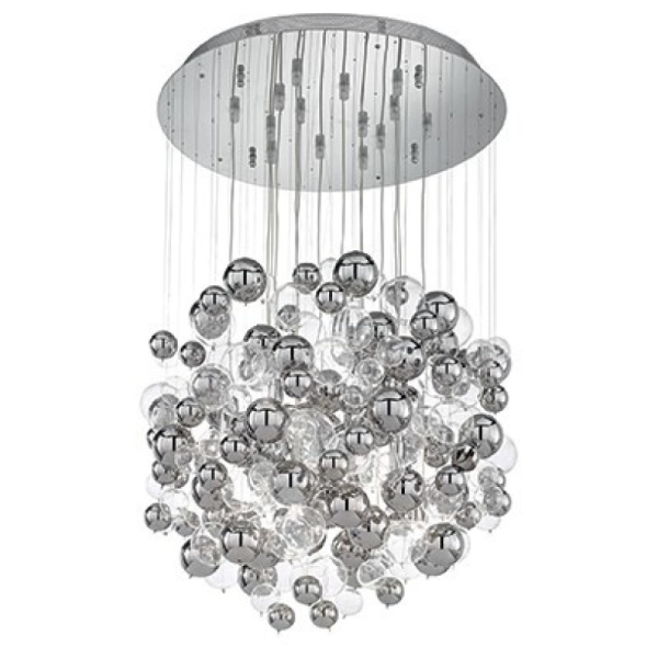 Люстра BOLLICINE SP14 CROMO Ideal Lux Цвет: хром