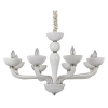 Люстра CASANOVA SP8 BIANCO Ideal Lux Цвет: белый