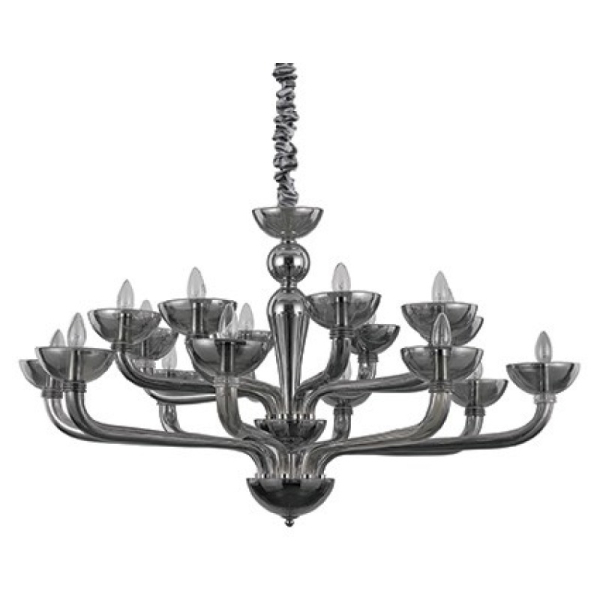 Люстра CASANOVA SP16 FUME' Ideal Lux