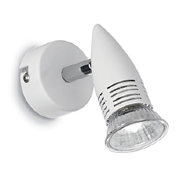 Бра настенное в кабинет и коридор ALFA AP1 BIANCO Ideal Lux в стиле скандинавский
