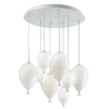 Подвесной светильник CLOWN SP8 BIANCO Ideal Lux в цвете белый
