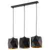 Подвесной светильник SIRO BLACK TK Lighting в цвете черный