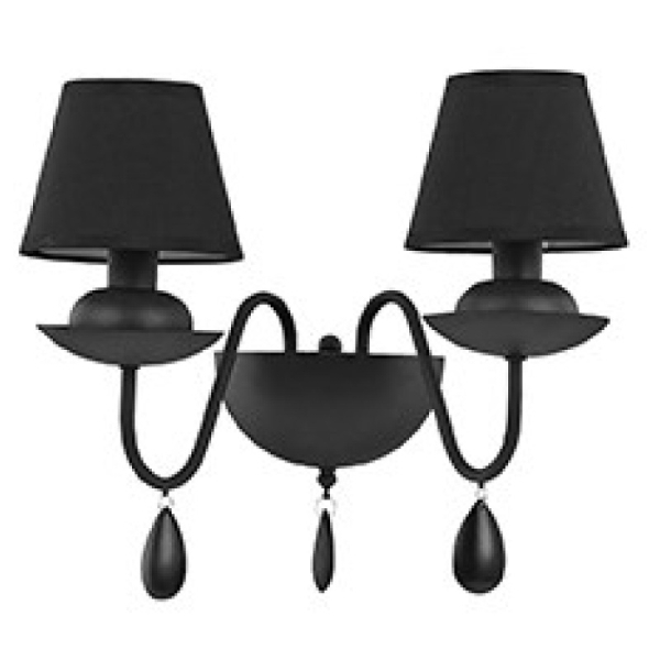 Бра настенное BLANCHE AP2 NERO Ideal Lux