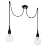 Подвесной светильник в стиле лофт MINIMAL SP2 NERO OPACO Ideal Lux в спальню, ресторан в цвете черный