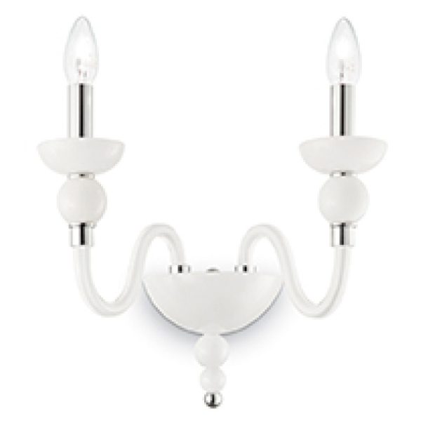 Бра настенное DOGE AP2 BIANCO Ideal Lux