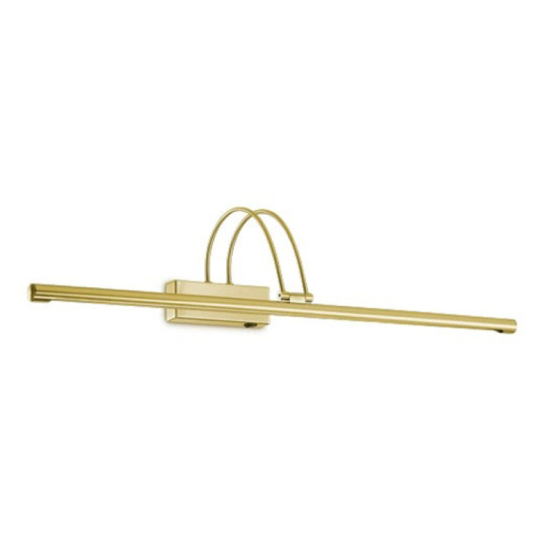 Светильник настенный светодиодный в спальню и гостиную BOW AP D76 OTTONE Ideal Lux, LED бра в стиле модерн