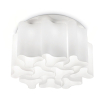 Светильник потолочный COMPO PL10 BIANCO Ideal Lux в гостиную, офис в стиле модерн