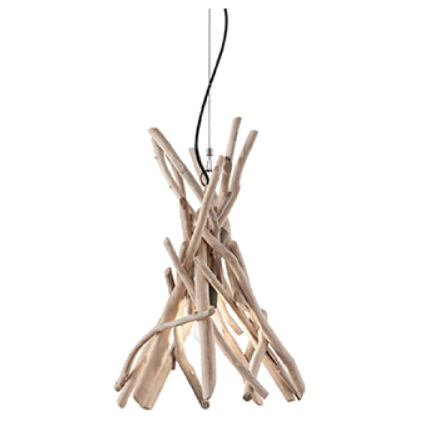 Подвесной светильник DRIFTWOOD SP1 Ideal Lux в цвете дерево