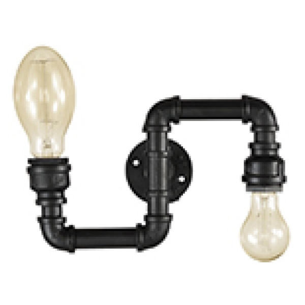 Бра настенное PLUMBER AP2 NERO Ideal Lux