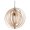 Подвесной светильник в стиле модерн DISCO SP1 LEGNO Ideal Lux в кухню, офис в цвете никель/хром