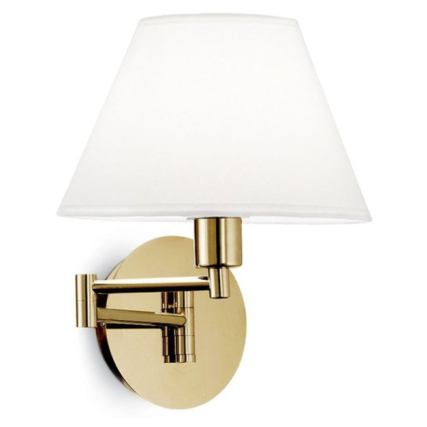 Бра настенное BEVERLY AP1 OTTONE SATINATO Ideal Lux