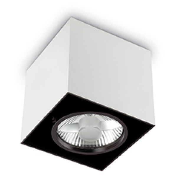 Стельовий світильник MOOD PL1 D15 SQUARE BIANCO 140933