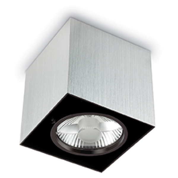 Стельовий світильник MOOD PL1 D15 SQUARE ALLUMINIO 140957