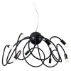 Люстра MULTIFLEX SP8 NERO Ideal Lux