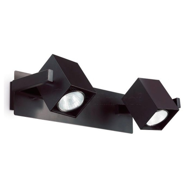 Бра настенное в гостиную и кухню MOUSE AP2 NERO Ideal Lux в стиле лофт