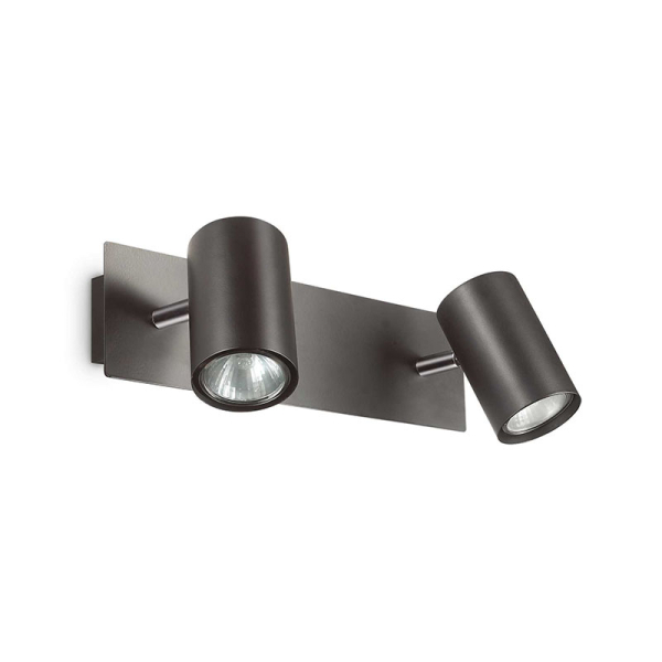 Бра настенное в гостиную и кухню SPOT AP2 NERO Ideal Lux в стиле лофт