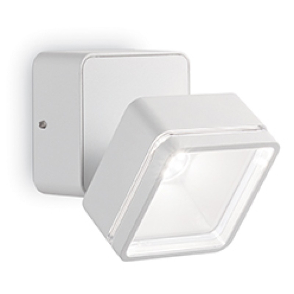Светильник настенный светодиодный OMEGA AP SQUARE BIANCO 4000K Ideal Lux, LED бра в стиле хай-тек