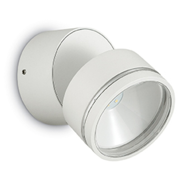 Светильник настенный светодиодный OMEGA AP ROUND BIANCO 4000K Ideal Lux, LED бра в стиле хай-тек