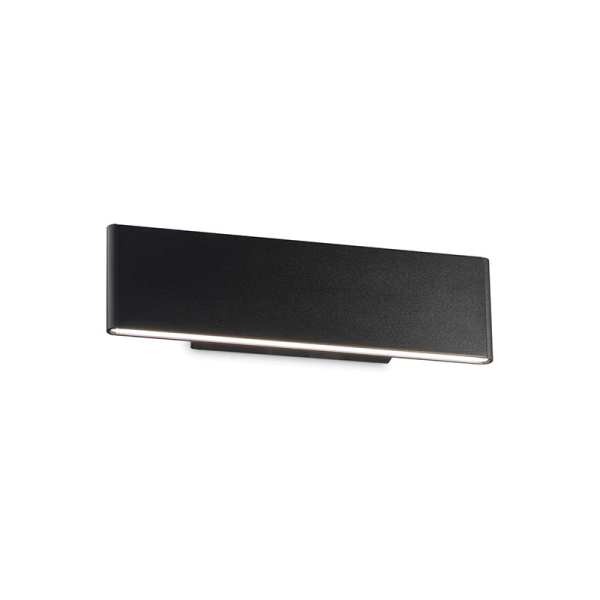 Светильник настенный светодиодный в спальню и гостиную DESK AP2 NERO Ideal Lux, LED бра в стиле хай-тек