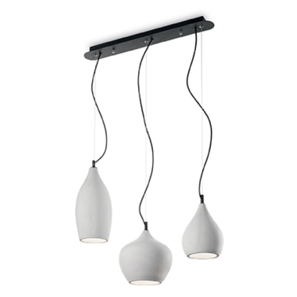 Люстра SOFT SP3 CEMENTO Ideal Lux